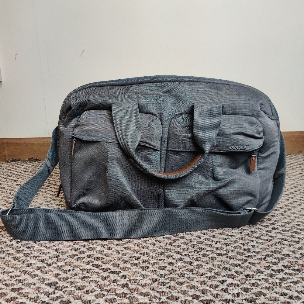 Joolz diaper bag gray